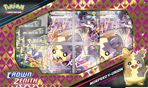 Pokémon TCG: Crown Zenith Premium Playmat Collection Morpeko V-Union Box