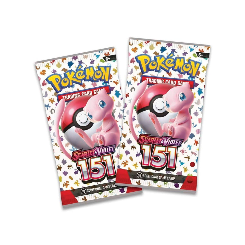 Pokémon TCG: Scarlet & Violet—151 Mini Tin – Gengar and Poliwag (2 Booster Packs, 1 Coin & 1 Art Card)