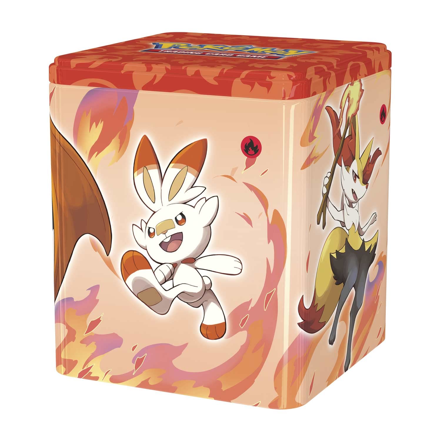 Pokemon TCG: Fire Stacking Tin
