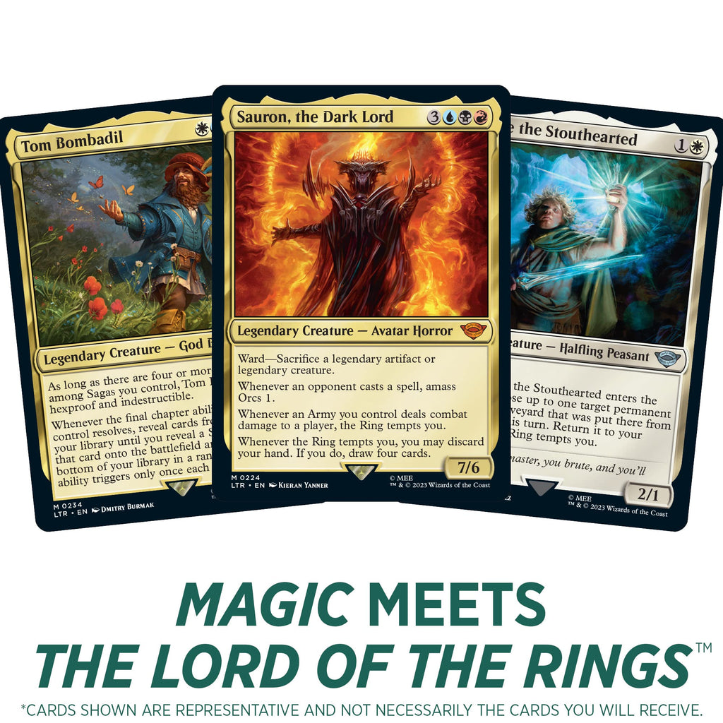 Magic: The Gathering The Lord of the Rings: Tales of Middle-earth Set Booster Box - 30 Packs (360 Magic Cards)