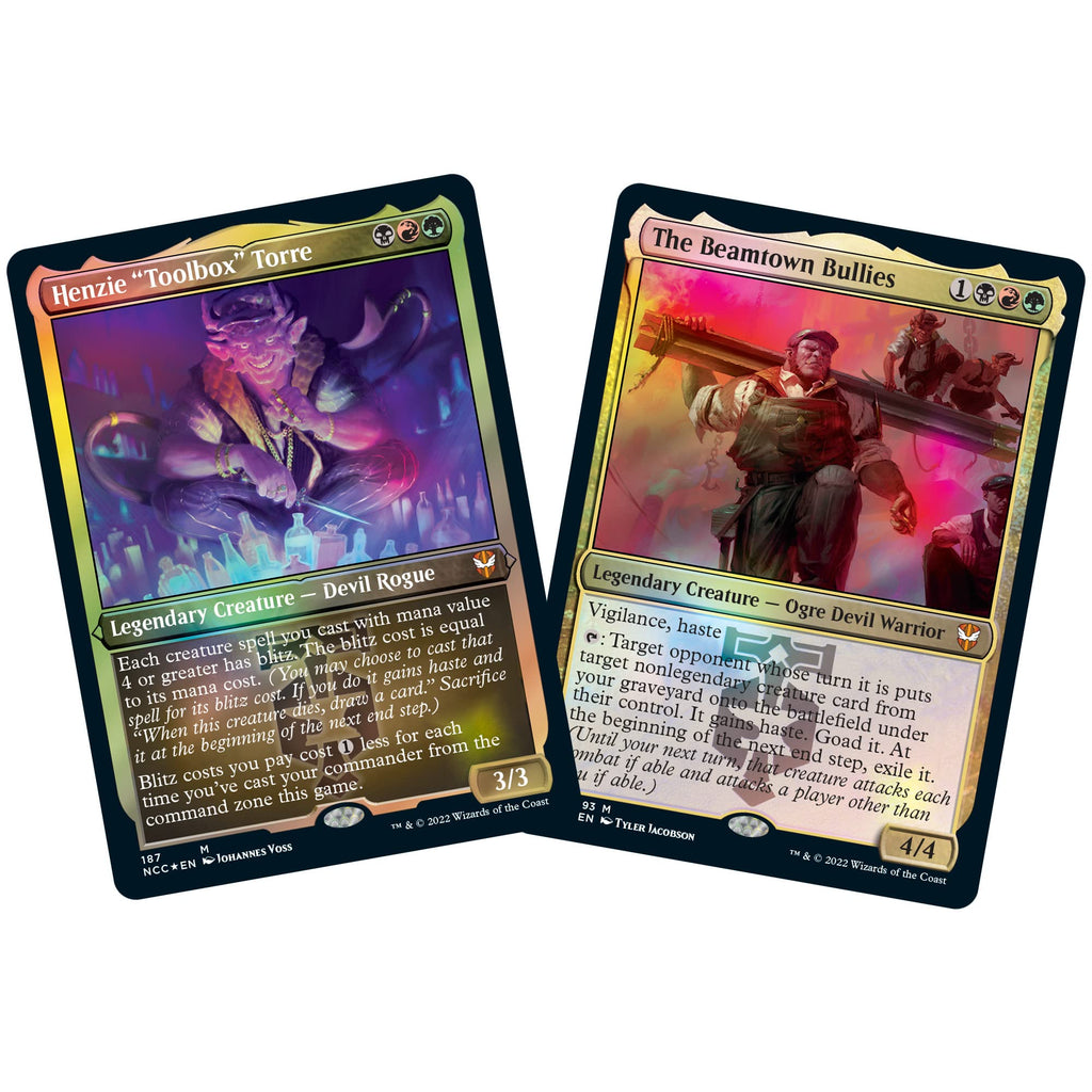 Magic: The Gathering Streets of New Capenna Commander Deck – Riveteers Rampage + Collector Booster Sample Pack