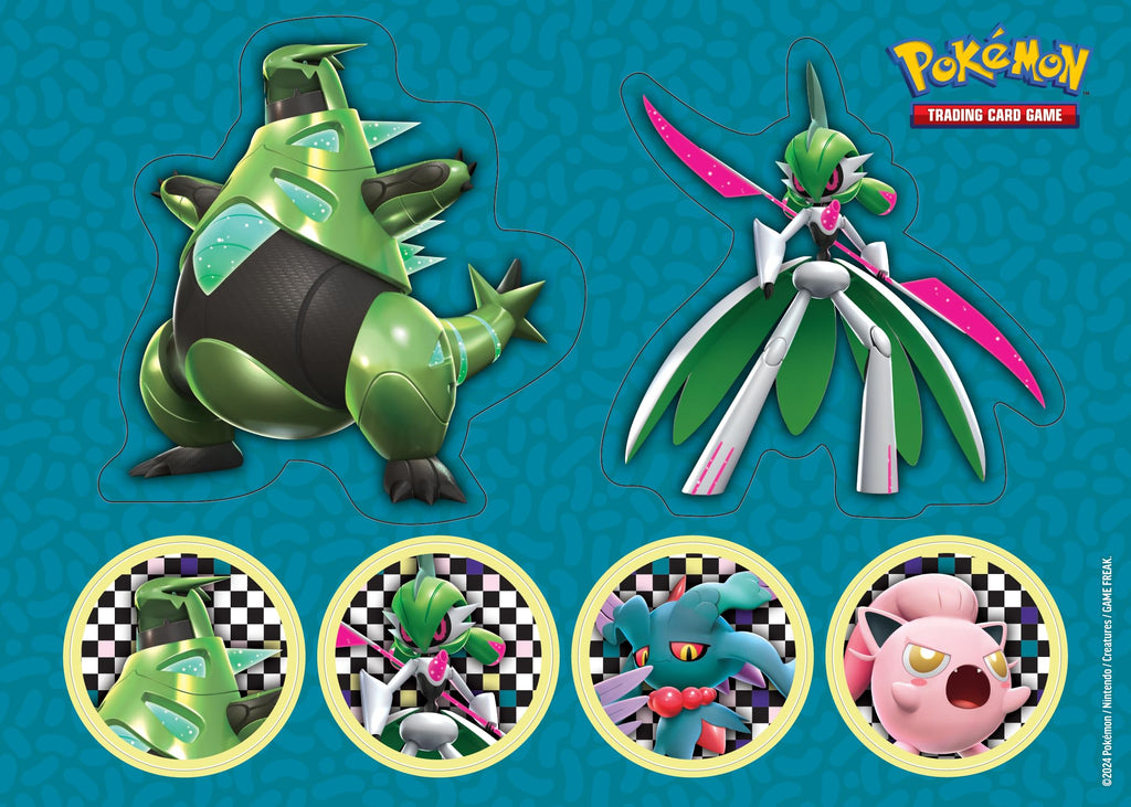 Pokémon TCG: Collector Chest – Scream Tail & Iron Valiant (2 Foil Promo Cards, 6 Booster Packs & More)