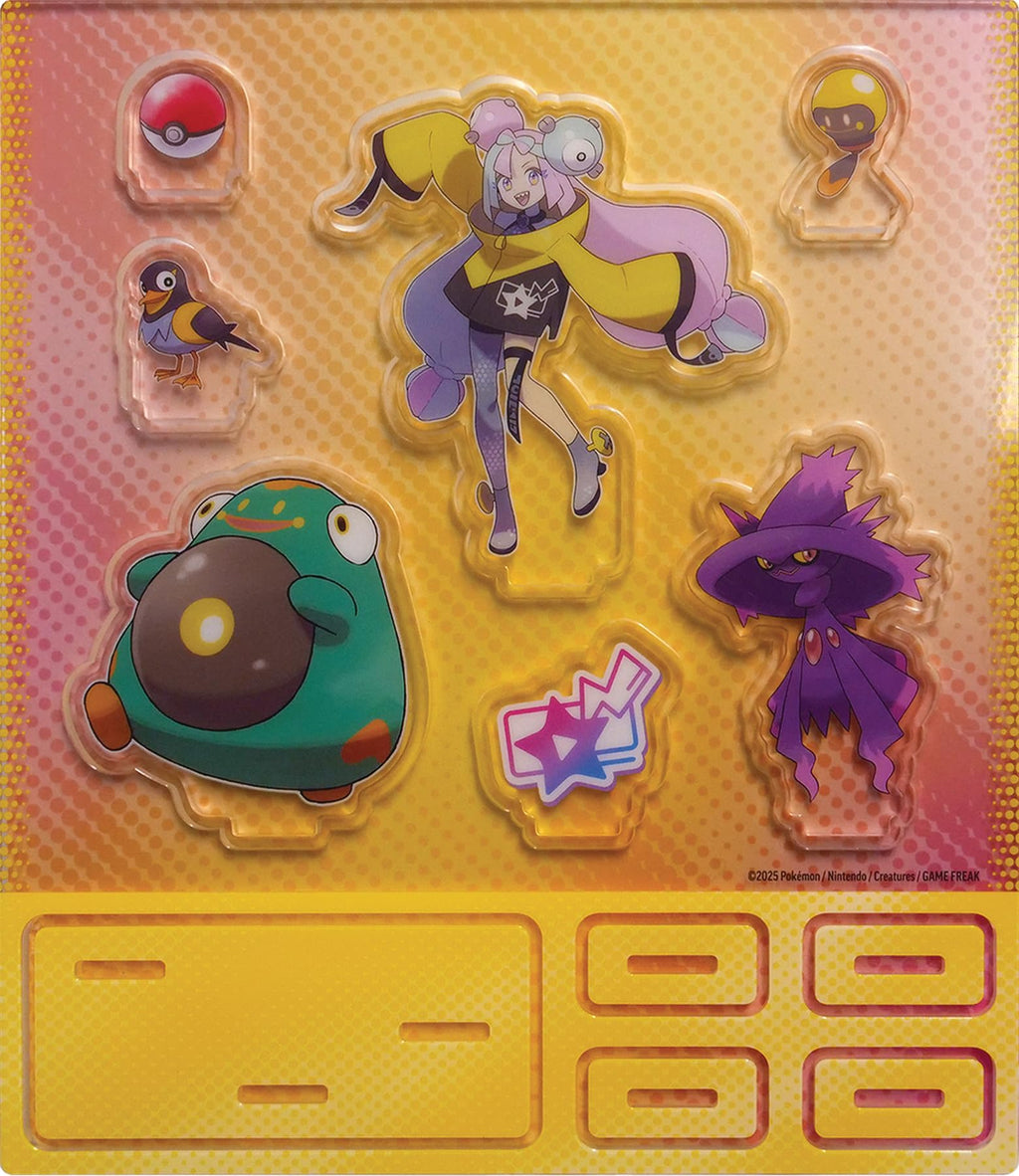 Pokémon - Trading Card Game: Premium Collection Enigmaras Wampitz-ex (1 Holographic Full Screen Promo Card, 6 Booster Packs & Plastic Stand)