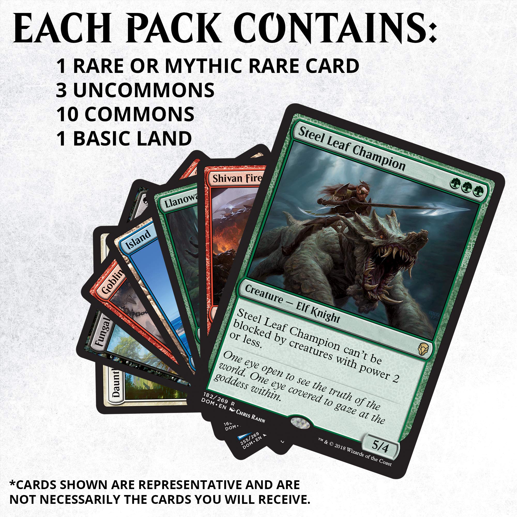 Magic: The Gathering Dominaria Booster | 36 Booster Packs (540 Cards)